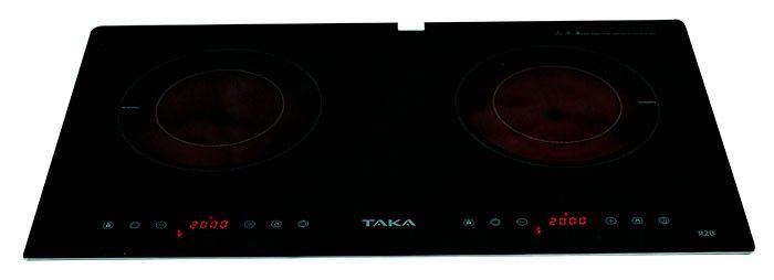 Bếp đôi hồng ngoại Taka TK-R2B - Hàng chính hãng