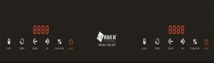 Bảng điều khiển của Bếp hồng ngoại kết hợp từ Arber AB385