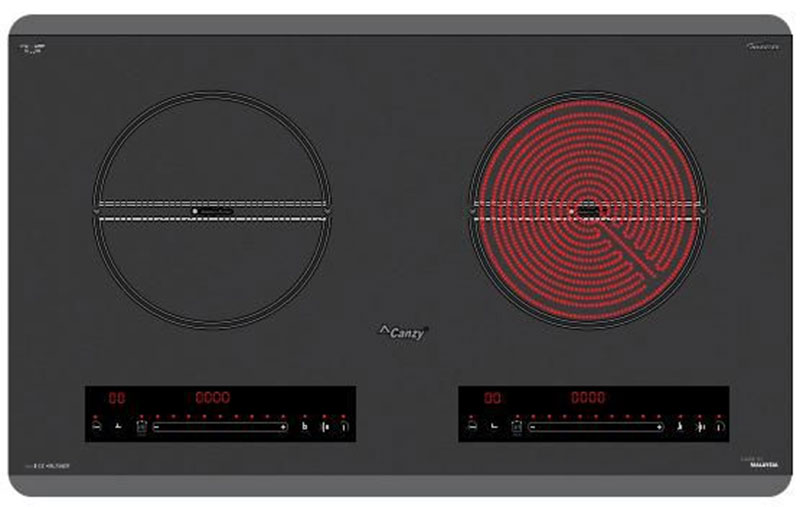 Bếp đôi hồng ngoại điện từ Canzy CZ-ML756DT - Hàng chính hãng
