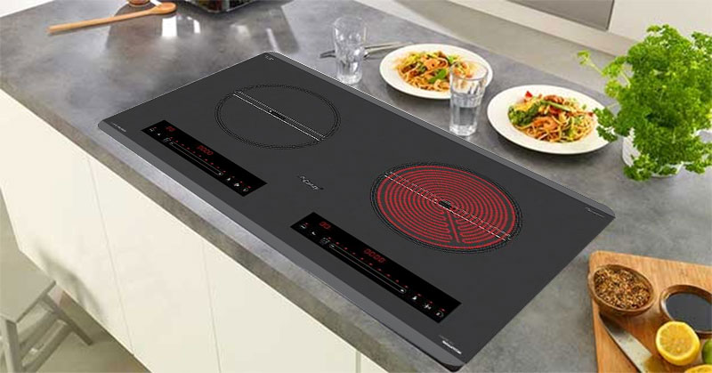 Bếp đôi hồng ngoại điện từ Canzy CZ-ML756DT - Hàng chính hãng