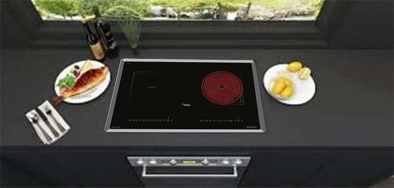 Bếp đôi hồng ngoại điện từ Canzy CZ-ML757IH - Hàng chính hãng