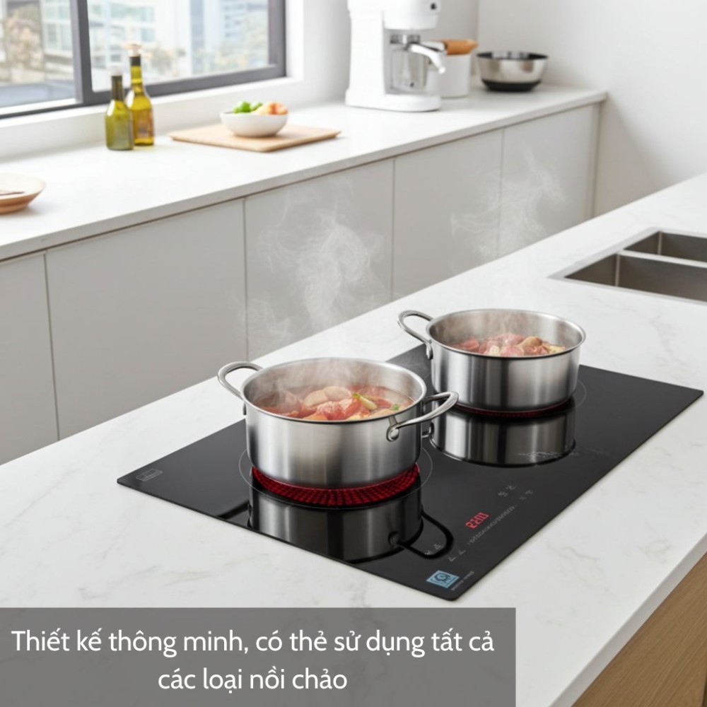 Bếp từ kết hợp hồng ngoại Canzy CZ-VNH268 - Hàng chính hãng