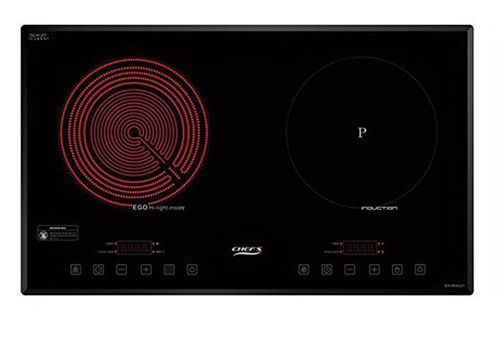 Bếp đôi hồng ngoại điện từ Chef's EH-MIX321 - Hàng chính hãng