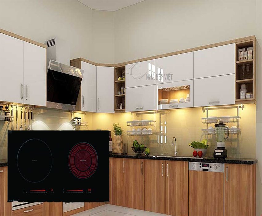 Bếp đôi hồng ngoại điện từ Eurosun EU-TE887G - Hàng chính hãng