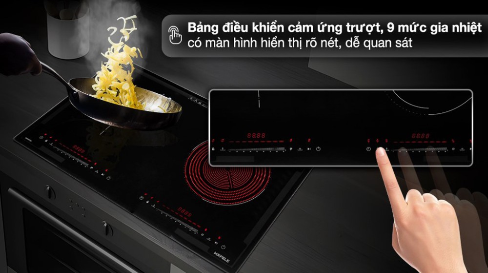 Bếp đôi hồng ngoại điện từ Hafele HC-H7321B (536.61.856) - Hàng chính hãng