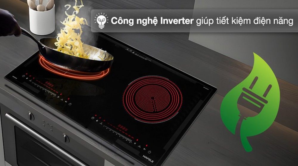 Bếp đôi hồng ngoại điện từ Hafele HC-H7321B (536.61.856) - Hàng chính hãng