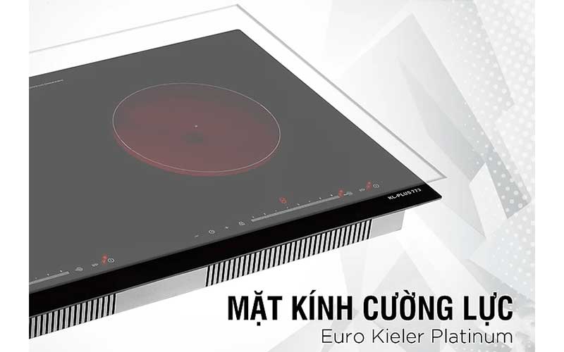 Bếp đôi hồng ngoại điện từ Inverter Kieler KL-PLUS773 - Hàng chính hãng