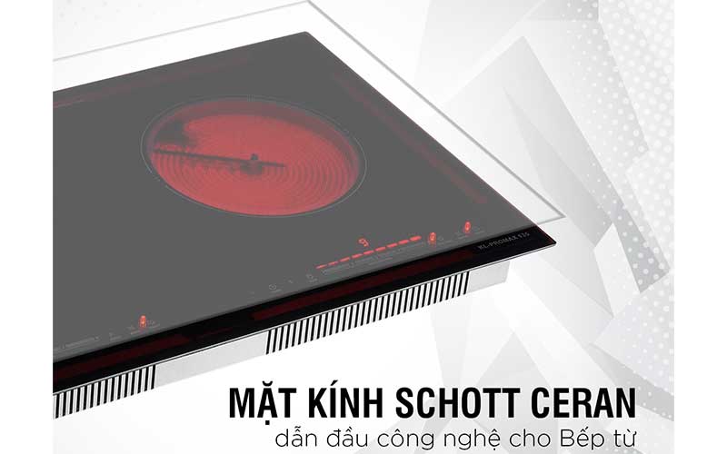 Bếp đôi hồng ngoại điện từ Inverter Kieler KL-PROMAX135 - Hàng chính hãng