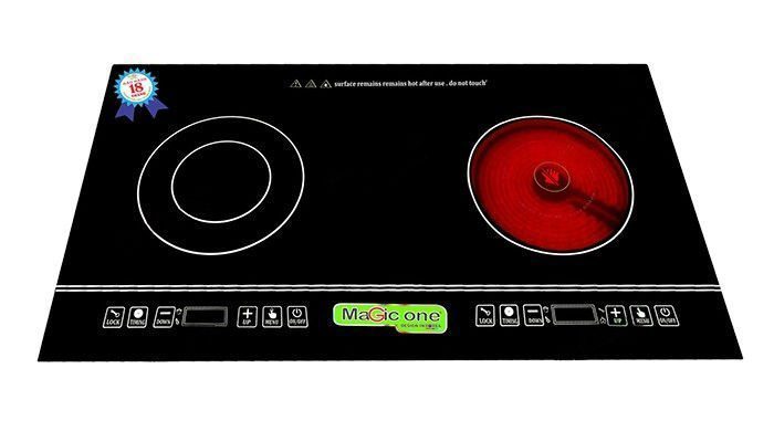 Bếp đôi hồng ngoại - điện từ Magic One MG-30 - Hàng chính hãng