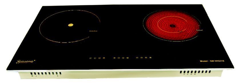 Bếp đôi hồng ngoại điện từ Shimono SM HH2318 - Hàng chính hãng