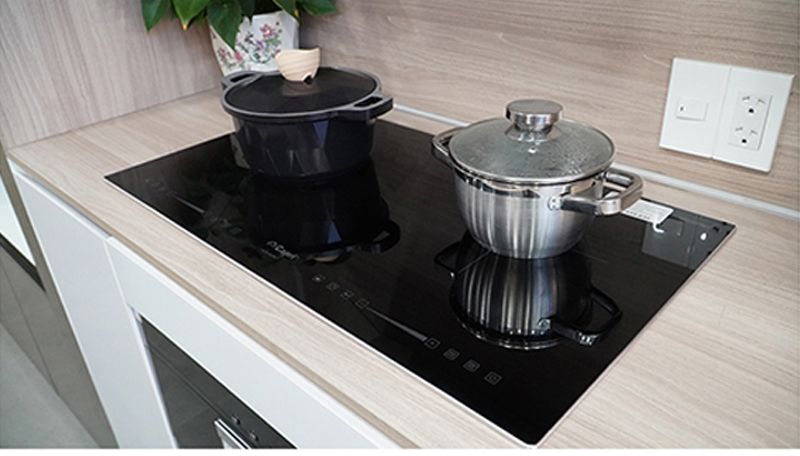 Bếp đôi hồng ngoại điện từ Capri CR-823KT - Hàng chính hãng