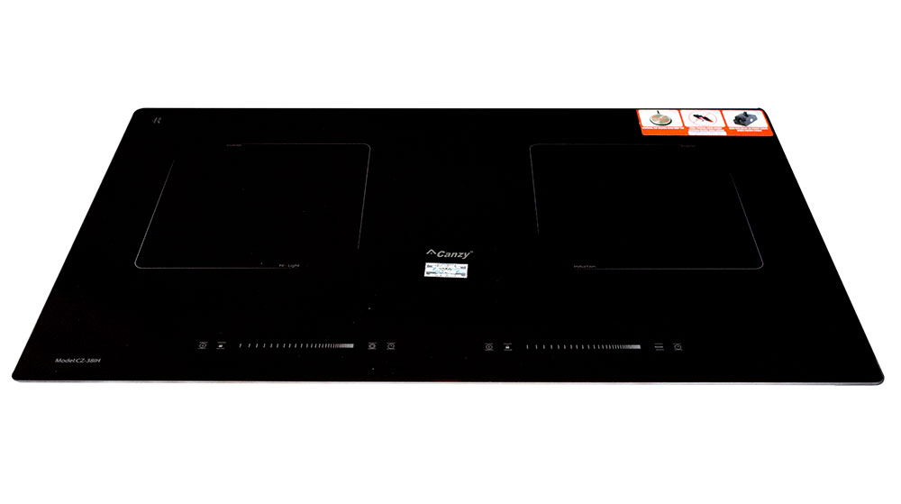 Bếp đôi hồng ngoại điện từ inverter Canzy CZ 38IH - Hàng chính hãng