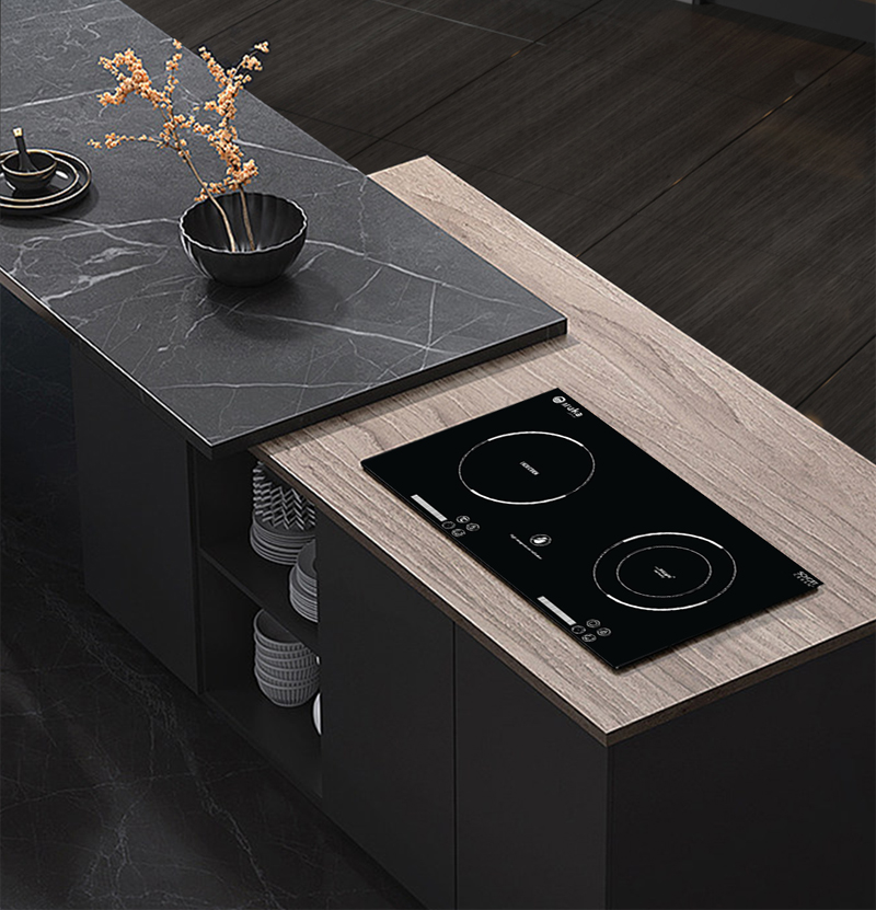 Bếp đôi hồng ngoại điện từ Iruka I-20 - Hàng chính hãng