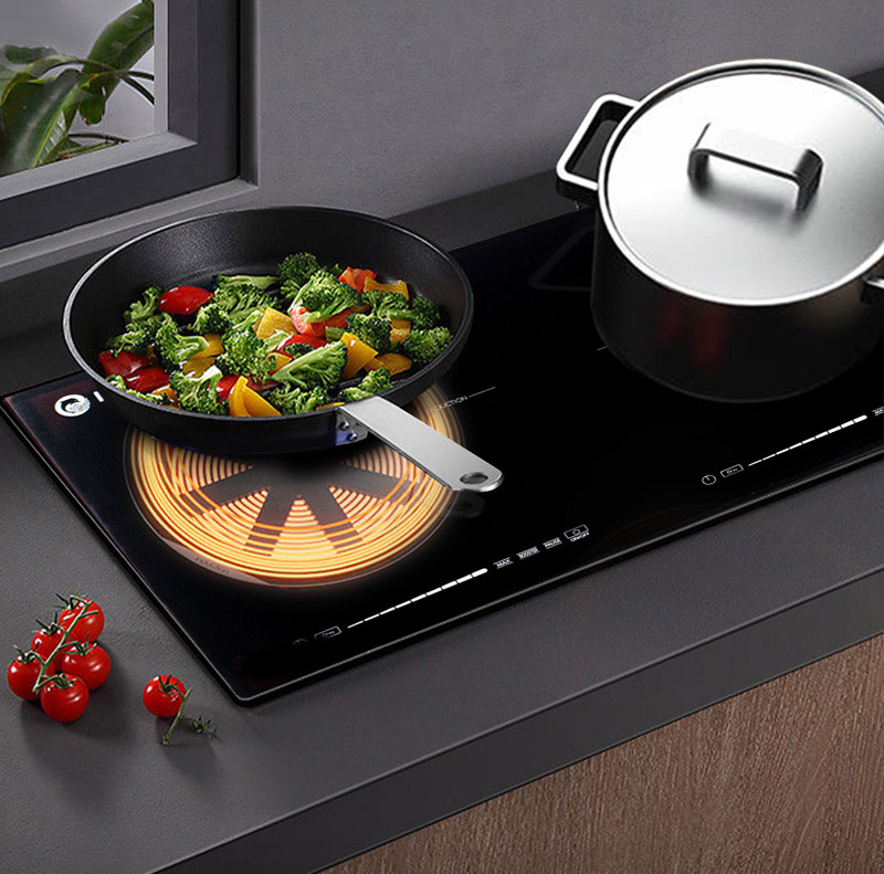 Bếp đôi hồng ngoại điện từ Iruka I-26 - Hàng chính hãng