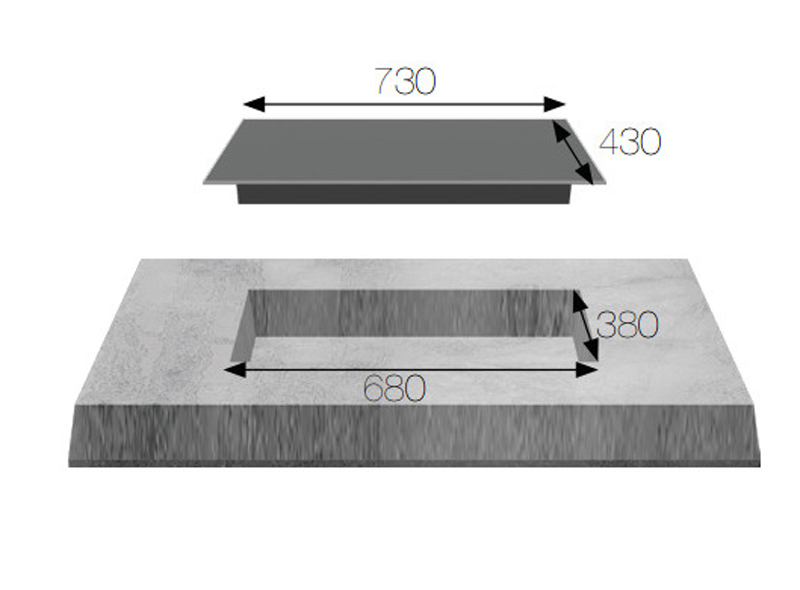 Bếp đôi hồng ngoại điện từ Kaff KF-FL68IC NEW PLUS - Hàng chính hãng