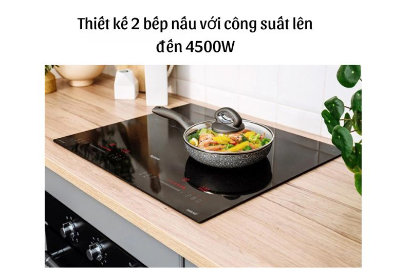 Bếp đôi hồng ngoại điện từ Nagakawa NK2F02MB - Hàng chính hãng