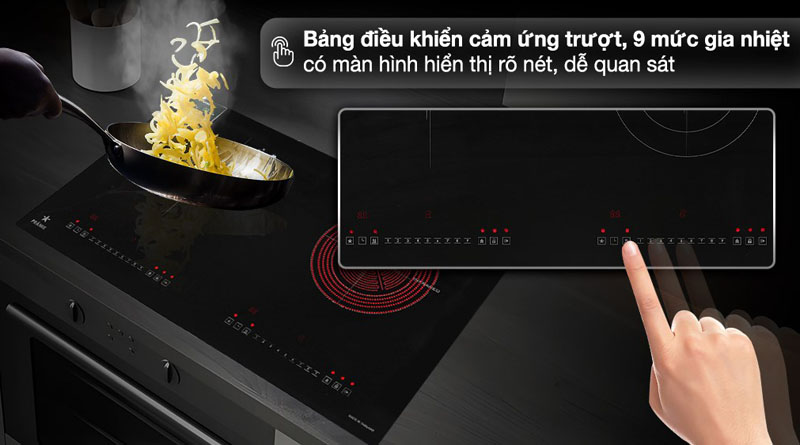 Bếp đôi hồng ngoại điện từ Pramie PRTH-A1 - Hàng chính hãng
