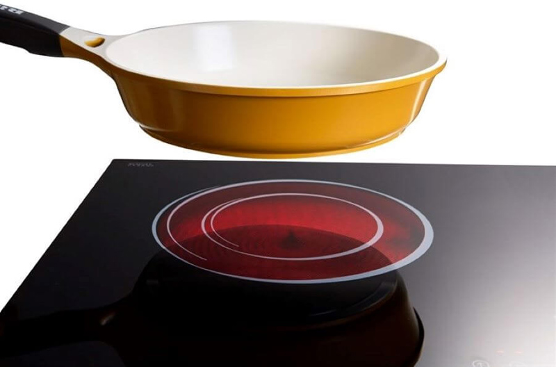 Bếp đôi hồng ngoại điện từ Rinnai RB-7022HE-CB - Hàng chính hãng