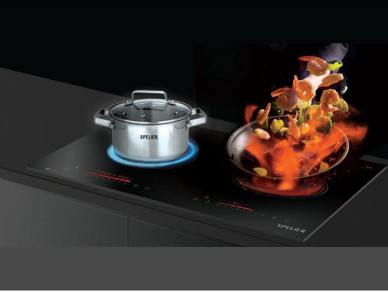 Bếp đôi hồng ngoại điện từ Spelier SPM-929H - Hàng chính hãng