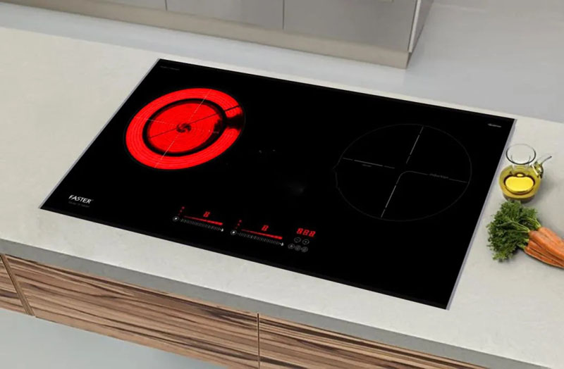 Bếp đôi hồng ngoại điện từ Faster FS768HM - Hàng chính hãng