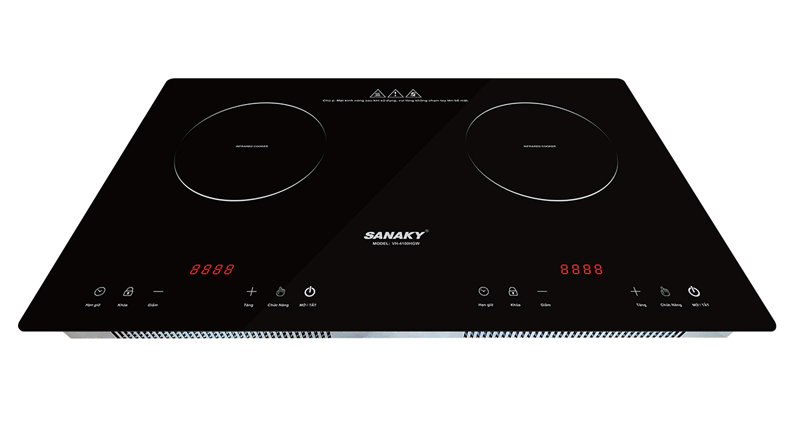 Bếp đôi hồng ngoại Sanaky VH-4100HGW - Hàng chính hãng