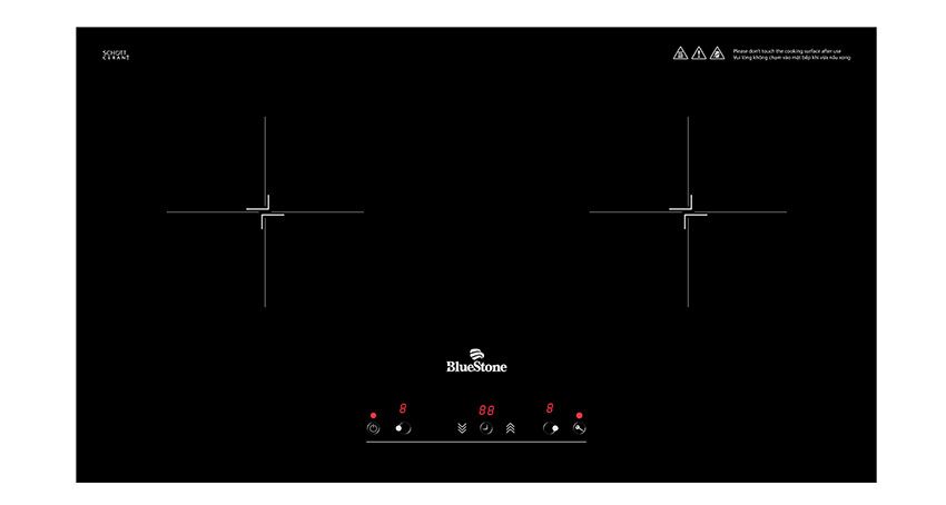 Bếp đôi từ BlueStone ICB-6831 - Hàng chính hãng