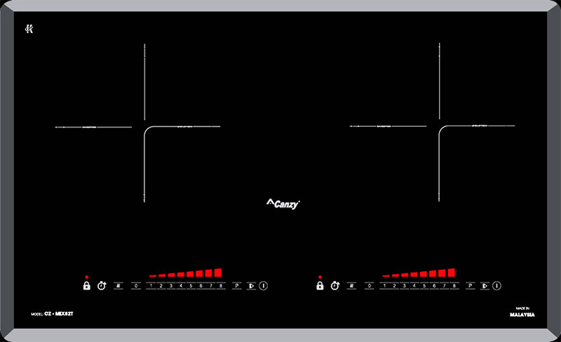 Bếp đôi từ Canzy CZ-MIX82T - Hàng chính hãng