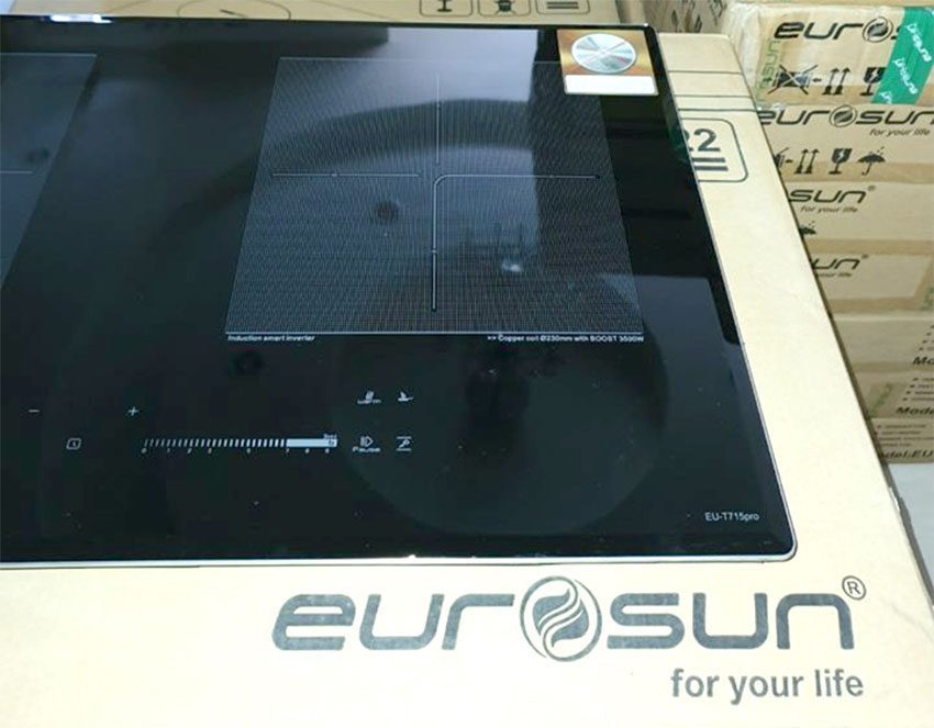 Bếp đôi từ Eurosun EU-T715 Pro - Hàng chính hãng