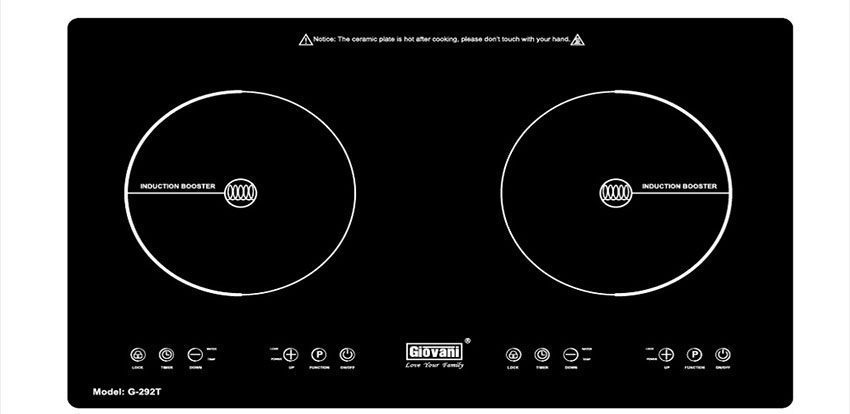 Bếp đôi từ Giovani G-292T