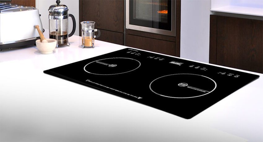 Bếp đôi từ Giovani G-292T với thiết kế lắp âm sang trọng