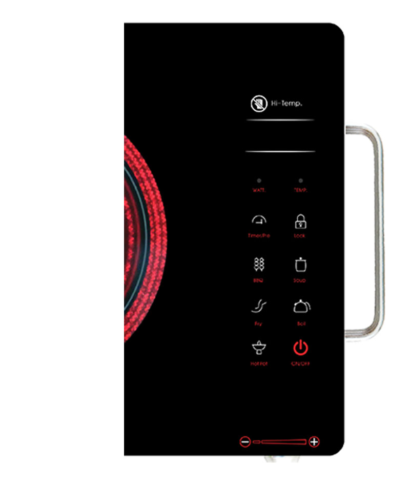 Bảng điêu khiển của bếp đơn hồng ngoại Faber FB-1EDT