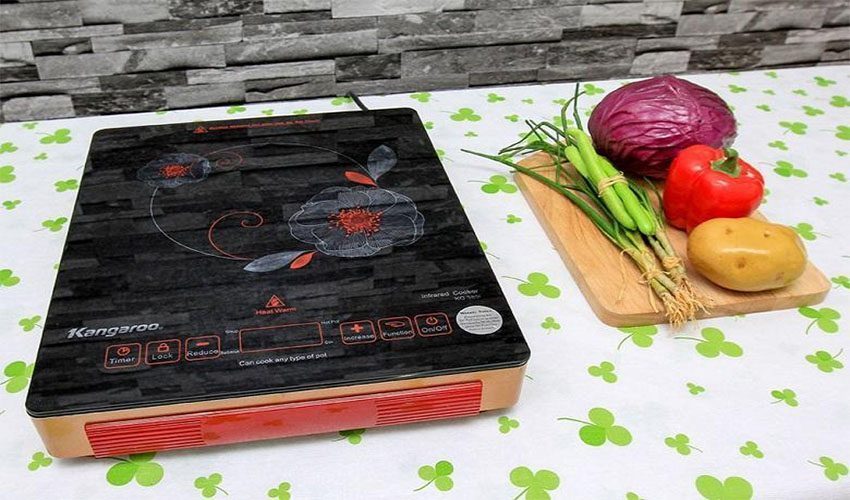 Thiết kế đẹp mắt của bếp đơn hồng ngoại Kangaroo KG385I