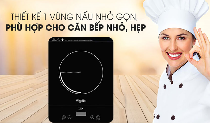 Thiết kế của Bếp đơn hồng ngoại Whirpool ACTP23BV 
