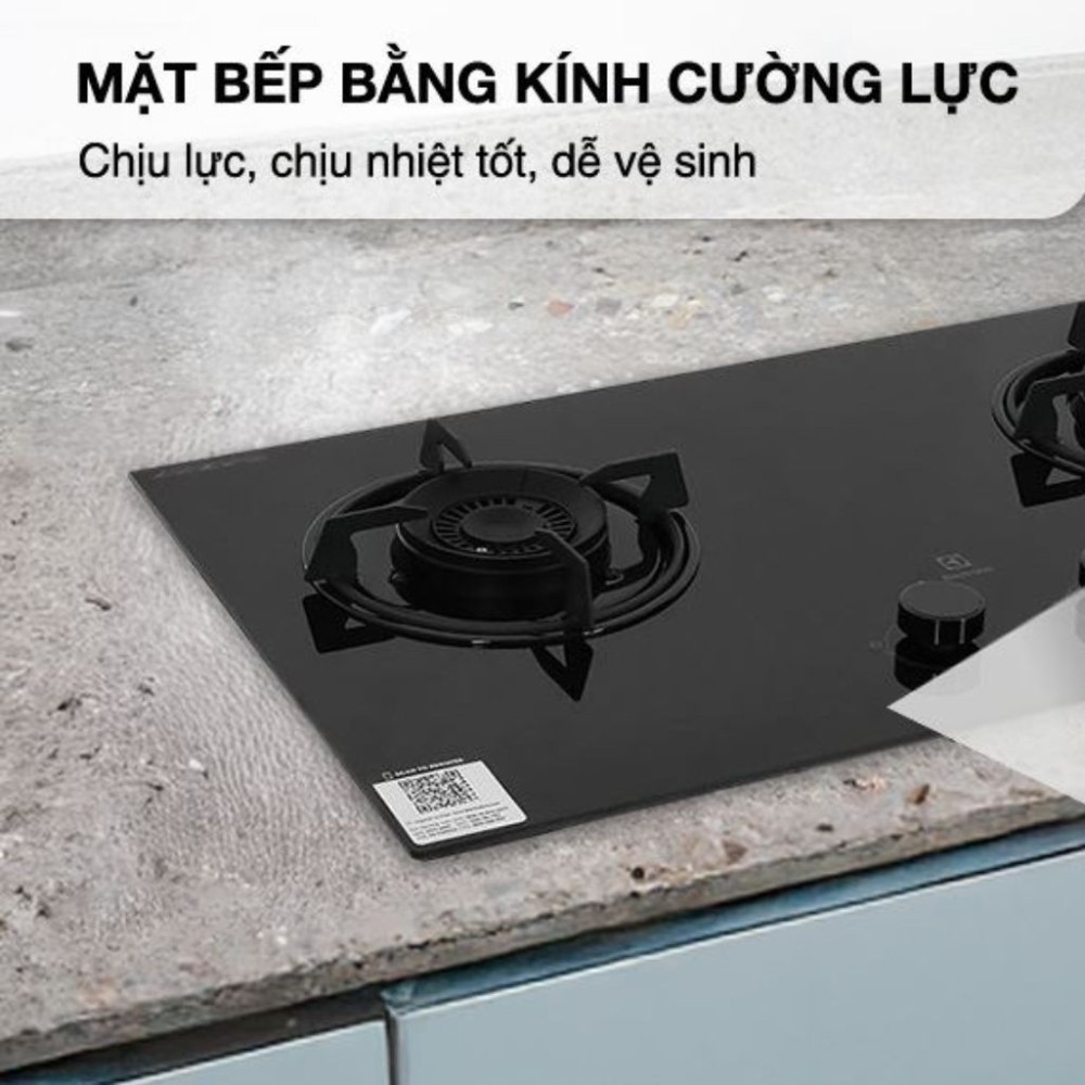 Bếp ga âm Electrolux EHG7202BF - Hàng chính hãng