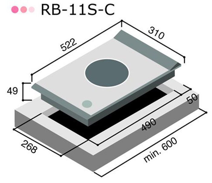 Bếp ga Rinnai RB-11S-C