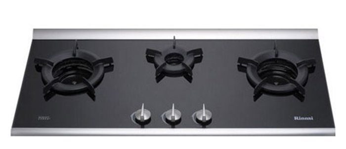 Bếp gas âm Rinnai RB-3CG(B) - Hàng chính hãng