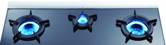 Bếp gas âm Rinnai RB-3CG(B) - Hàng chính hãng