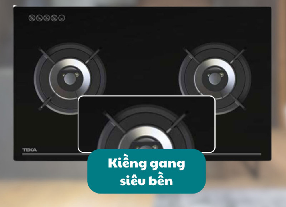 Bếp gas âm Teka GKN LUX 75 2G - Hàng chính hãng