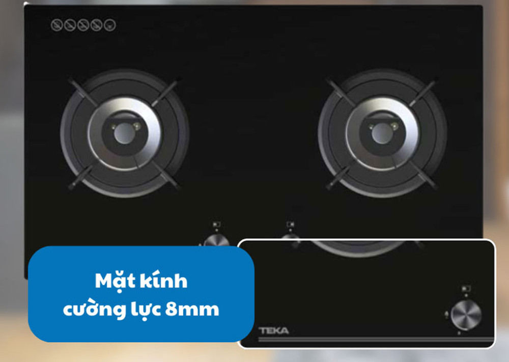 Bếp gas âm Teka GKN LUX 75 2G - Hàng chính hãng