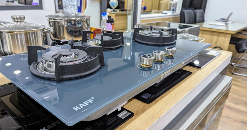 Bếp gas âm Kaff KF-620 DETIME - Hàng chính hãng