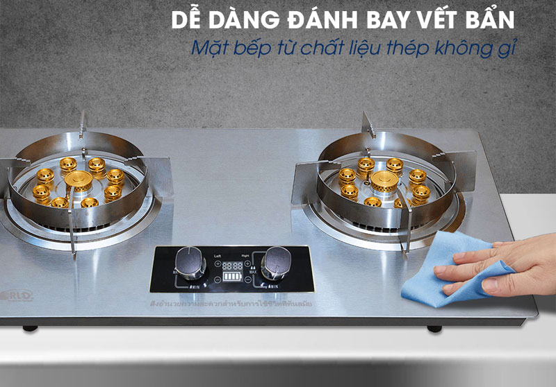 Mặt bếp sử dụng kính cường lực dày 6mm