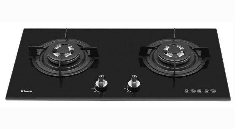 Bếp gas âm Rinnai RVB-2HG(B) - Hàng chính hãng
