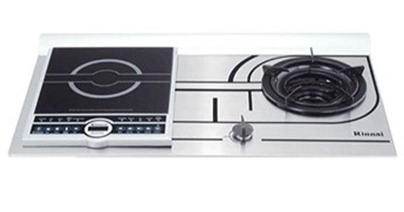 Bếp gas âm kết hợp từ Rinnai RVB-Combi(R)