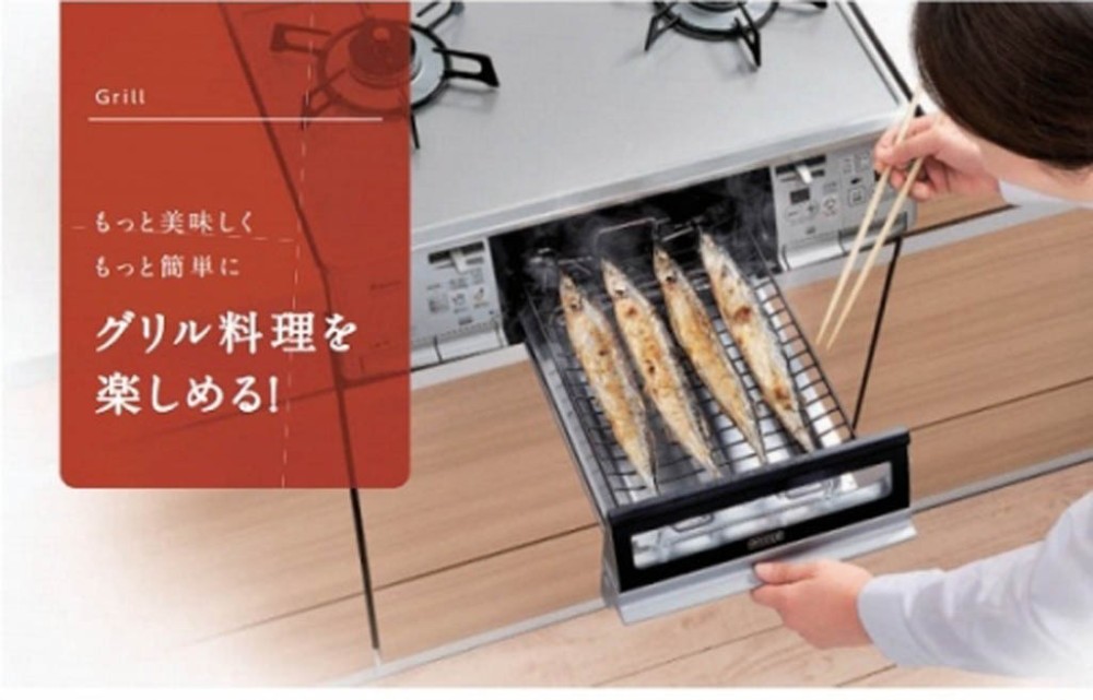 Thiết kế 2 lò nấu và 1 lò nướng thuận tiện cho việc nấu ăn