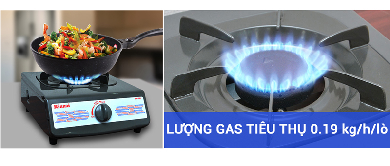 Bếp gas dương Rinnai RV-150L - Hàng chính hãng