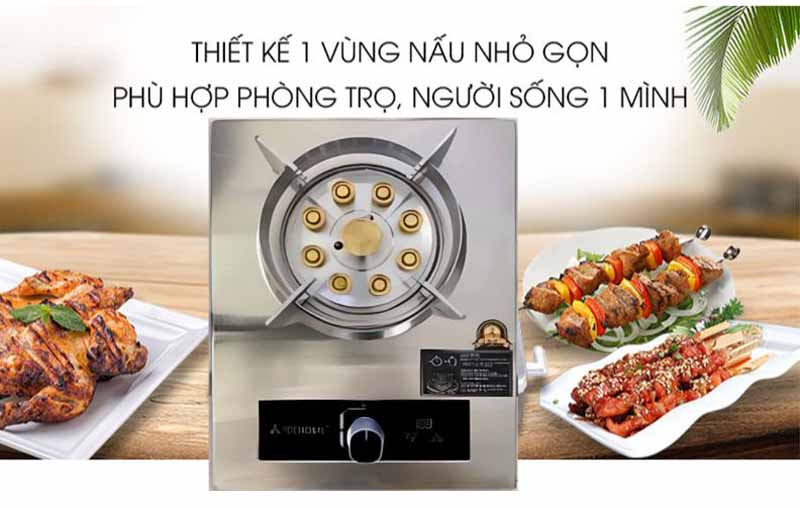 Bếp gas đơn cao cấp Apechome APH-GS01 - Hàng chính hãng