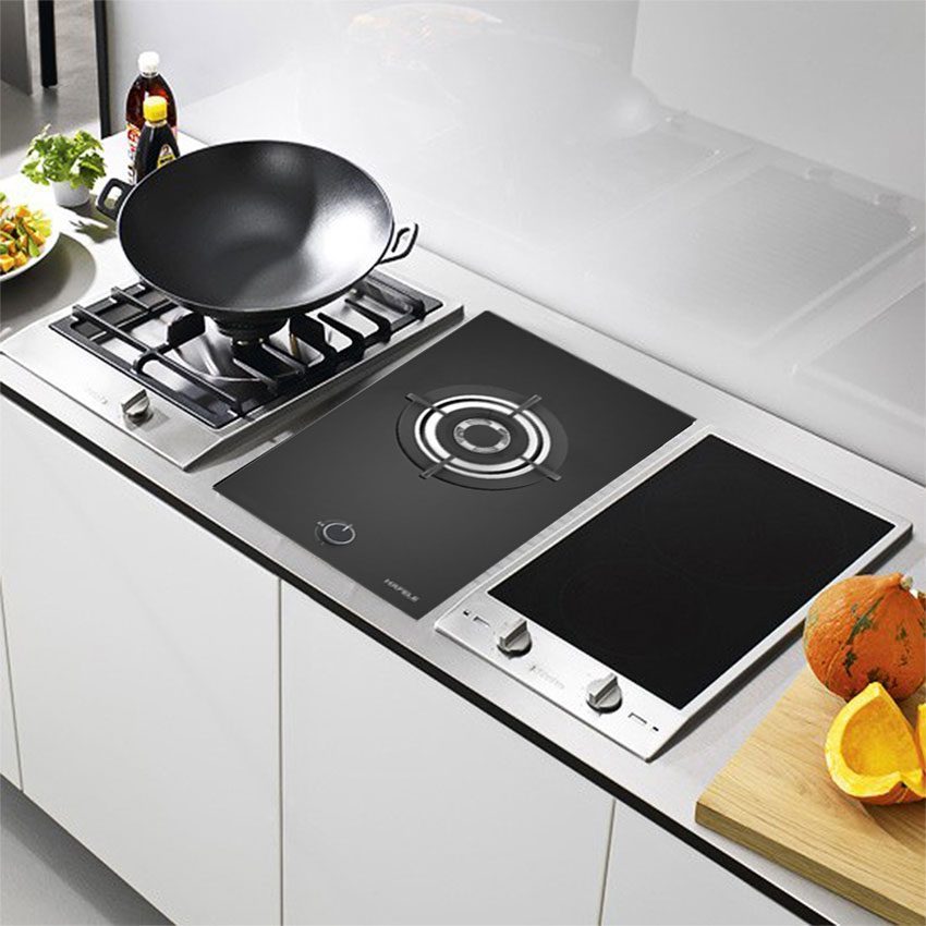 Thiết kế lắp âm hiện đại của bếp gas Domino Hafele HC-G301B