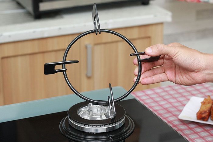 Bếp gas âm Rinnai RVB-212BG(CW) - Hàng chính hãng