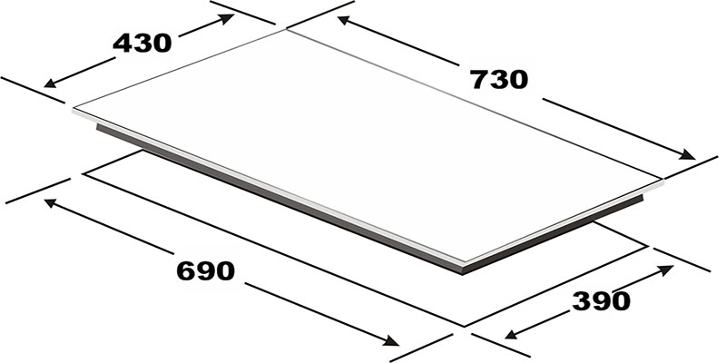 Bếp gas âm Arber AB-767