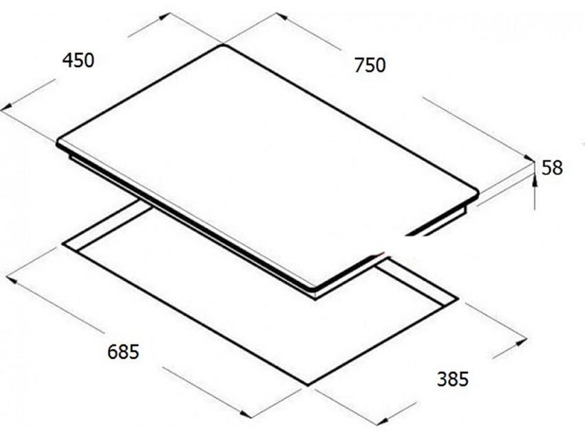 Bếp gas âm Binova BI-219-DH - Hàng chính hãng
